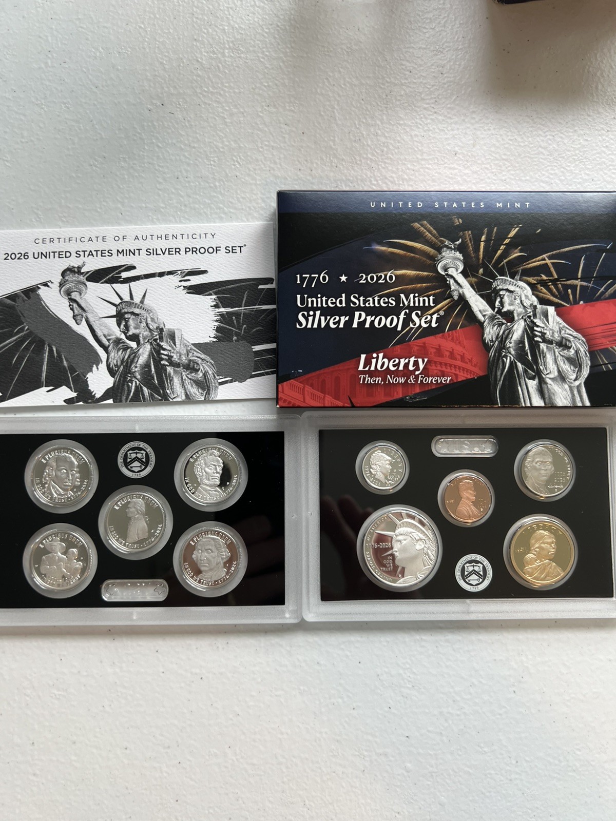 2026 Silver Proof Set US Mint Semi Quincentennial Silver Proof Set OGP