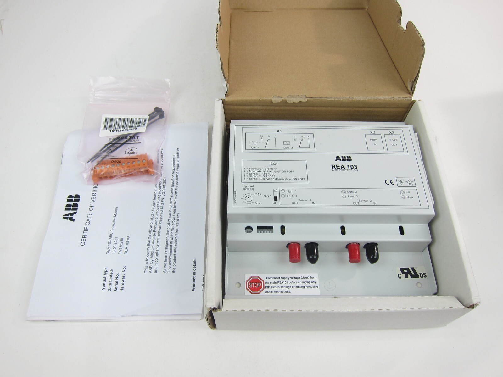New ABB REA 103 Arc Protection Module REA103
