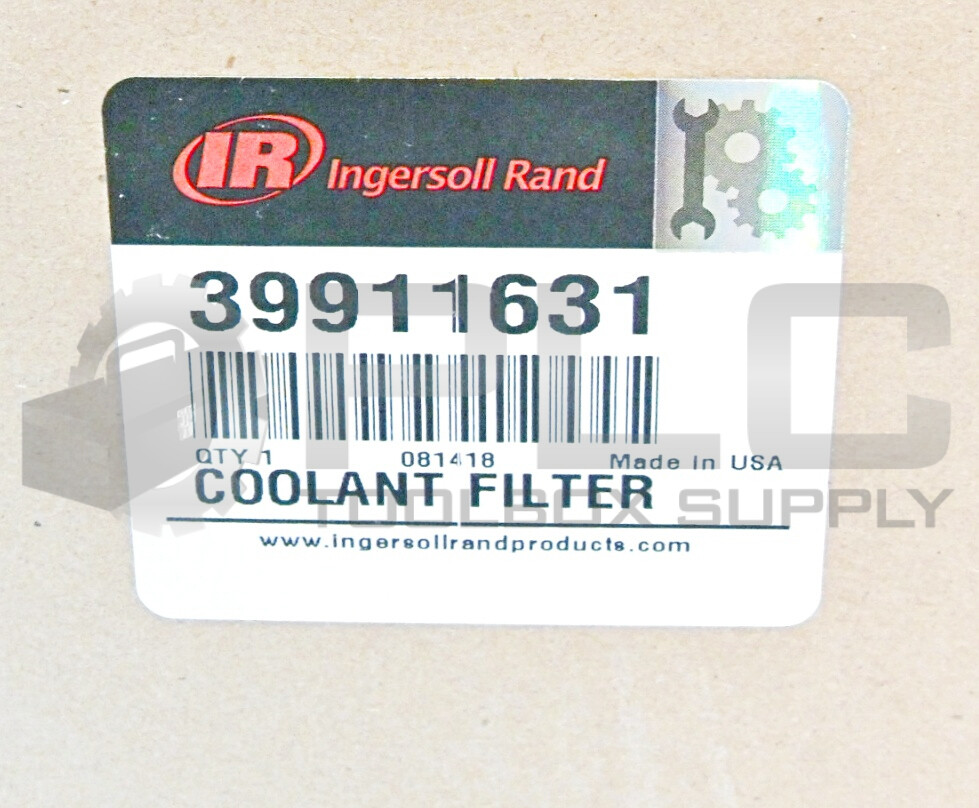 SEALED NEW INGERSOLL RAND 39911631 COOLANT FILTER
