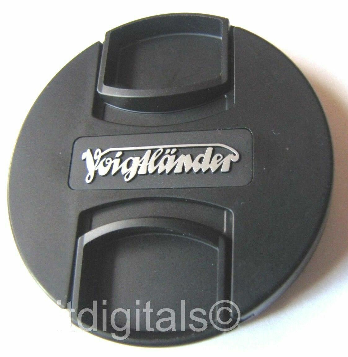52mm Voigtlander Front Lens Cap Cover Japan Genuine OEM 52 mm Snap-on MFT Mount