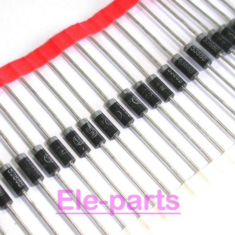 50 PCS 1N5388B CASE17-02 1N5388  5W Zener Diode Schottky Barrier Rectifier