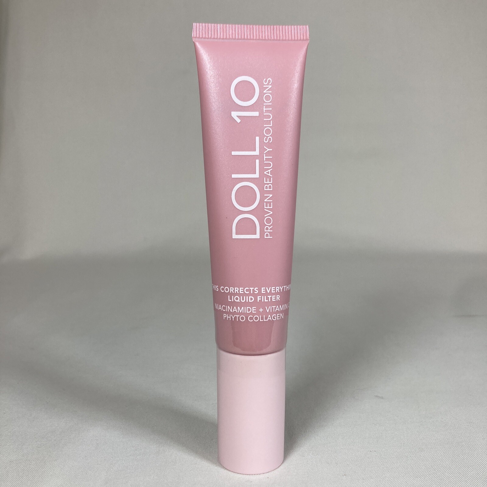 Doll 10 This Corrects Everything Liquid Filter with Niacinamide in MEDIUM - New