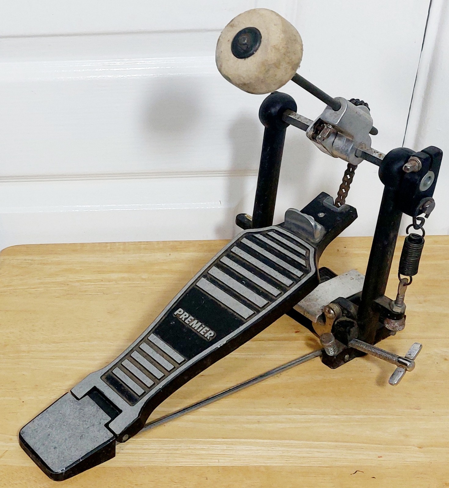 PREMIER DRUM Vintage Single Chain Kick Bass Drum Pedal