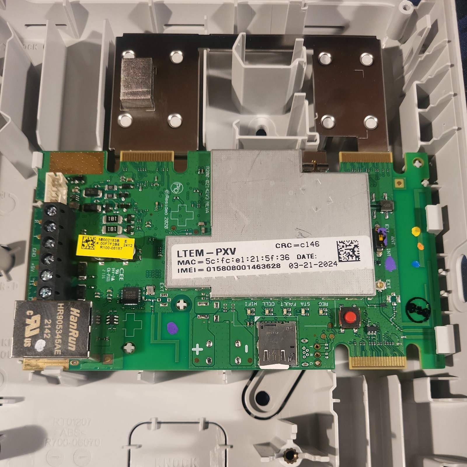 Resideo LTEM-PV Advanced Modular Communicator Verizon LTE Cat M1