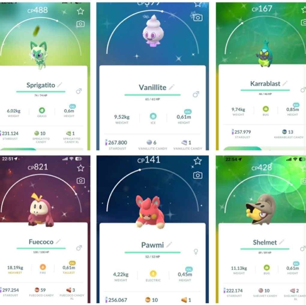 Pokémon Go - Size XXL Shiny Community Day 2025 - Mini PTC or Trade 20K Stardust