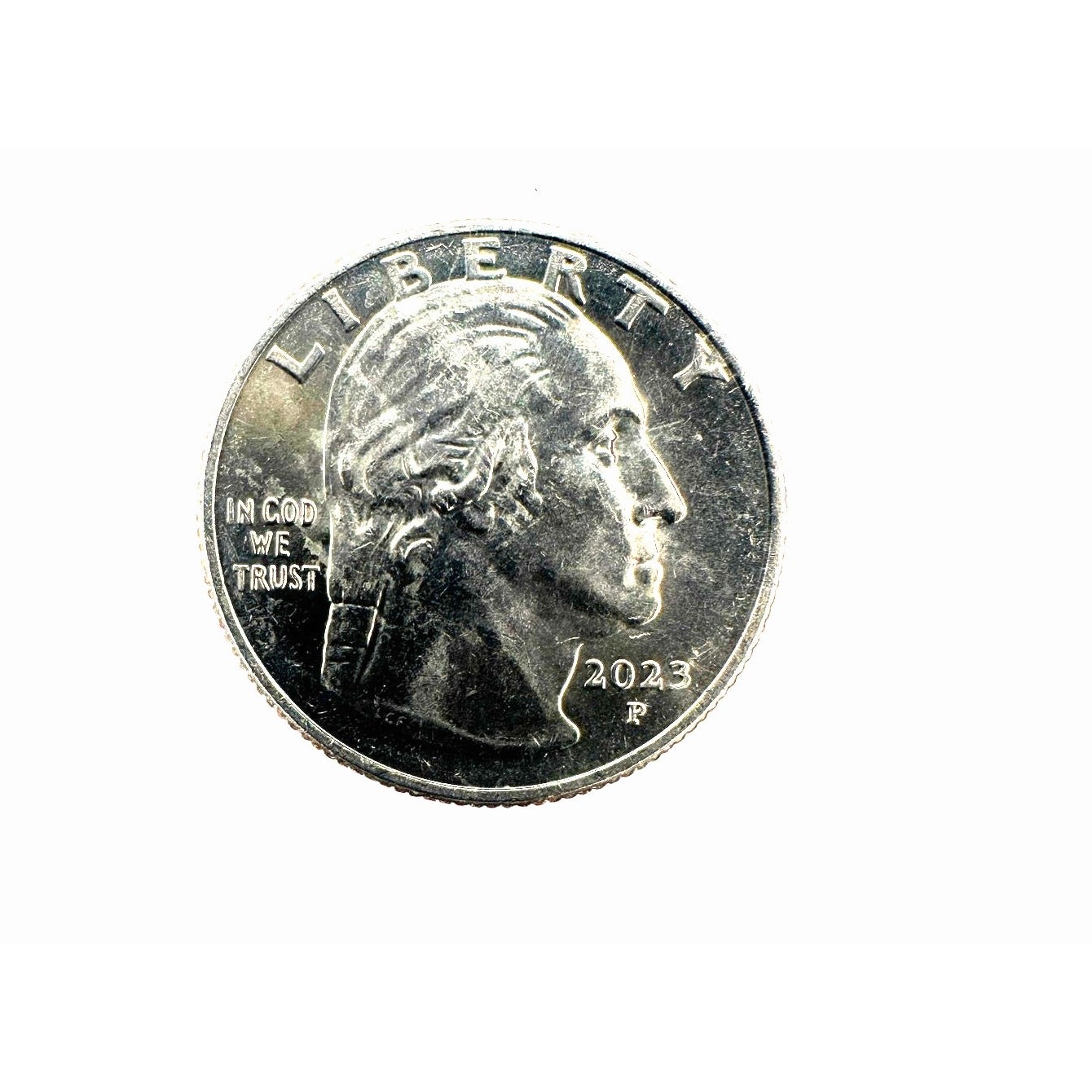 Edith Kanakaole 2023 P 25 Quarter "IN COD WE TRUST" Error $0.25