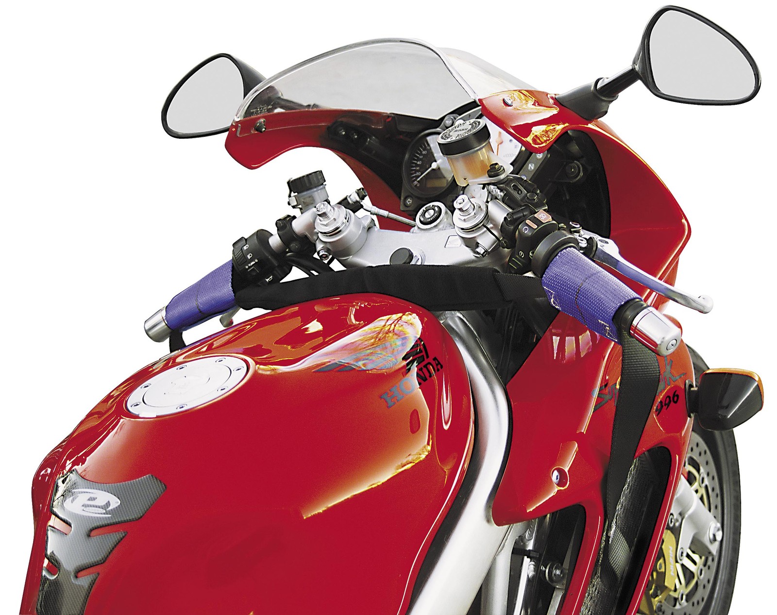 Canyon Dancer 37205 Bar-Harness Handlebar Tie-Down - 32in. - Blue