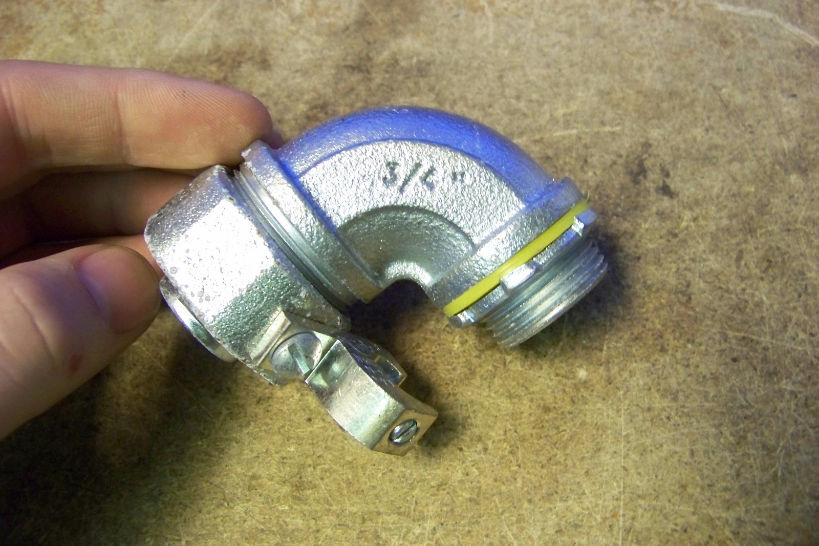 NEW Cooper Crouse-Hinds LT7590G Conduit Connector W/O Insulated Throat