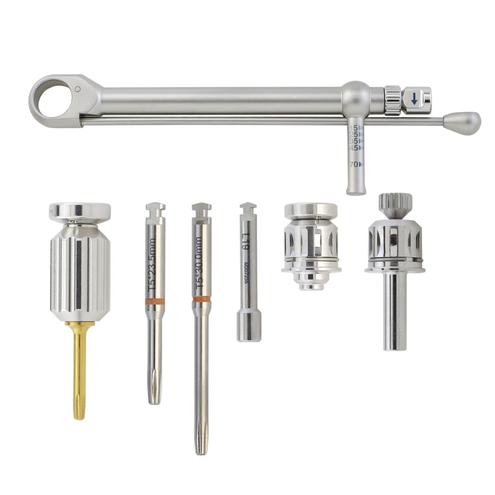 Nobel Implant Prosthetic Kit Torque Wrench Unigrip Driver Screwdriver Adapter