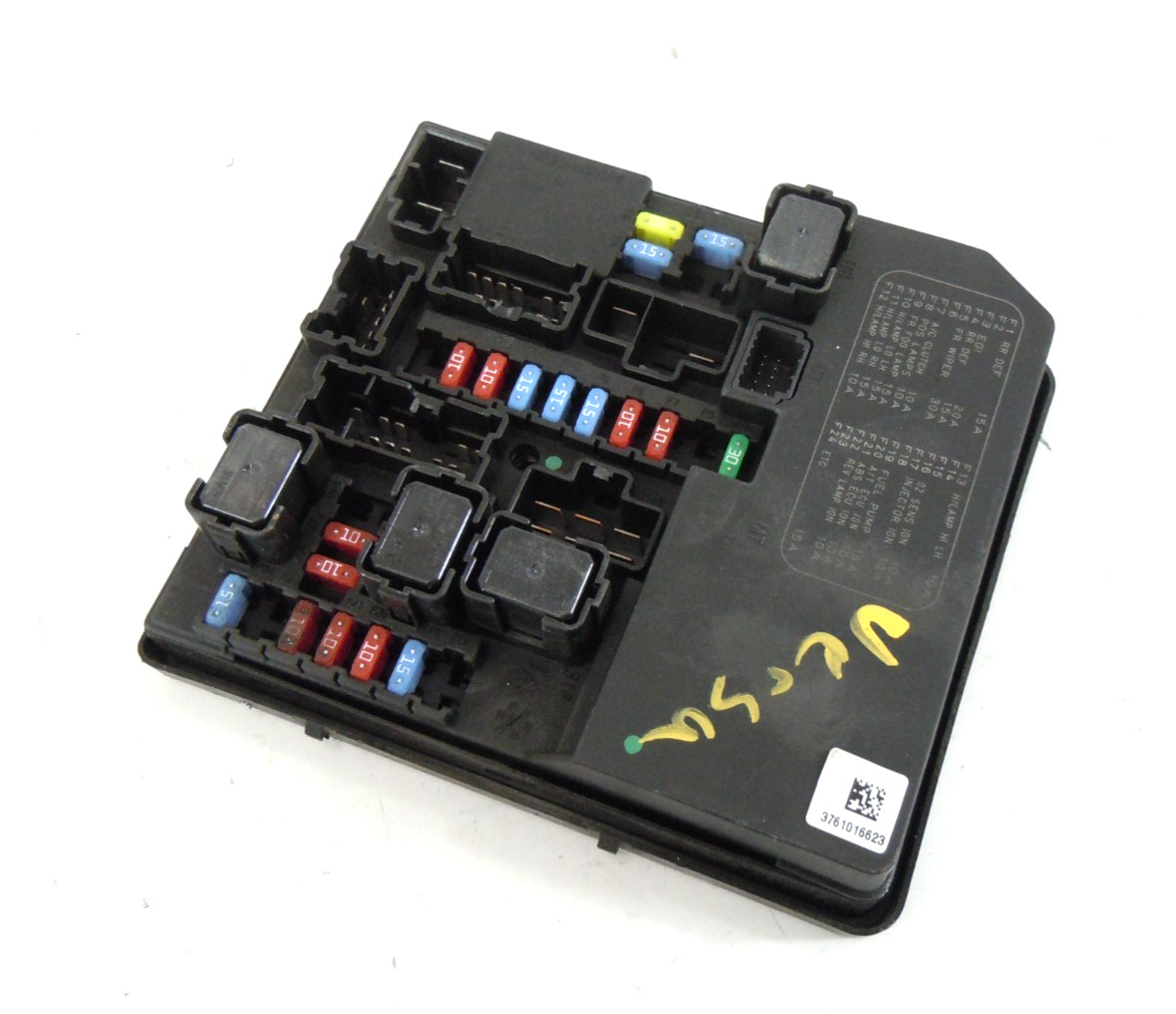 2007-2012 Nissan Versa Engine Relay Power Supply Fuse Box OEM 284B7 EM33A