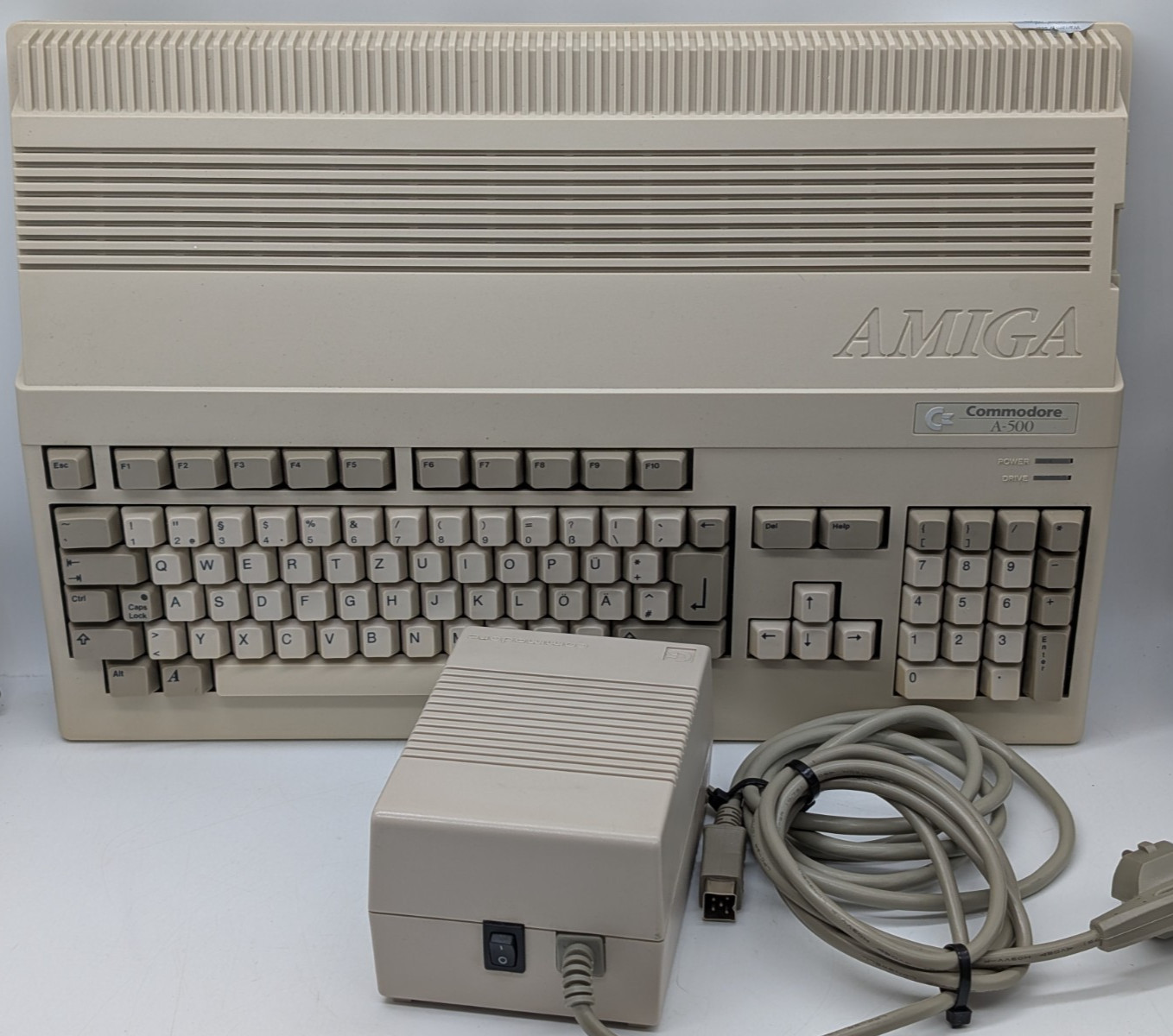 Amiga 500 Rev. 6 in excellent collectors condition - 1MB RAM + PSU ✅