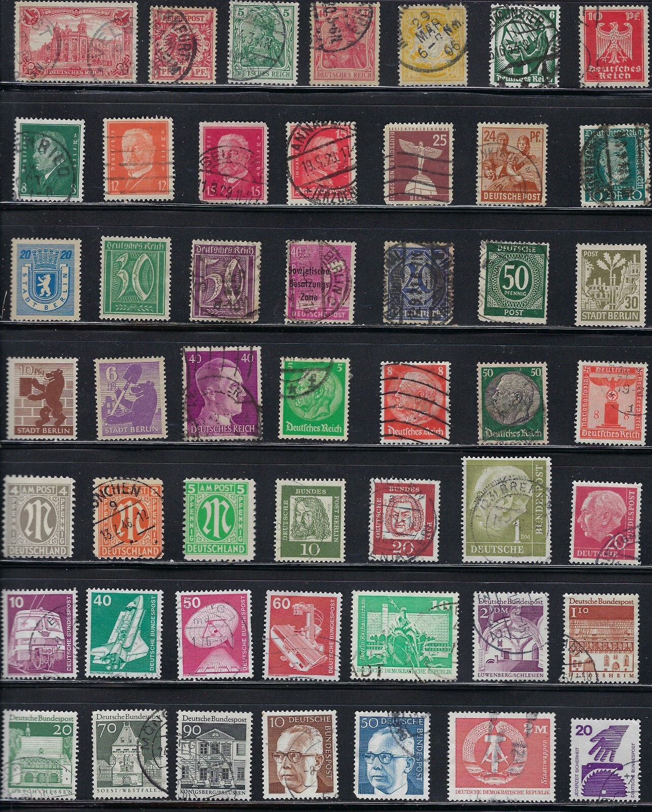 Mostly older Stamps from Germany...........31J........# 628-x