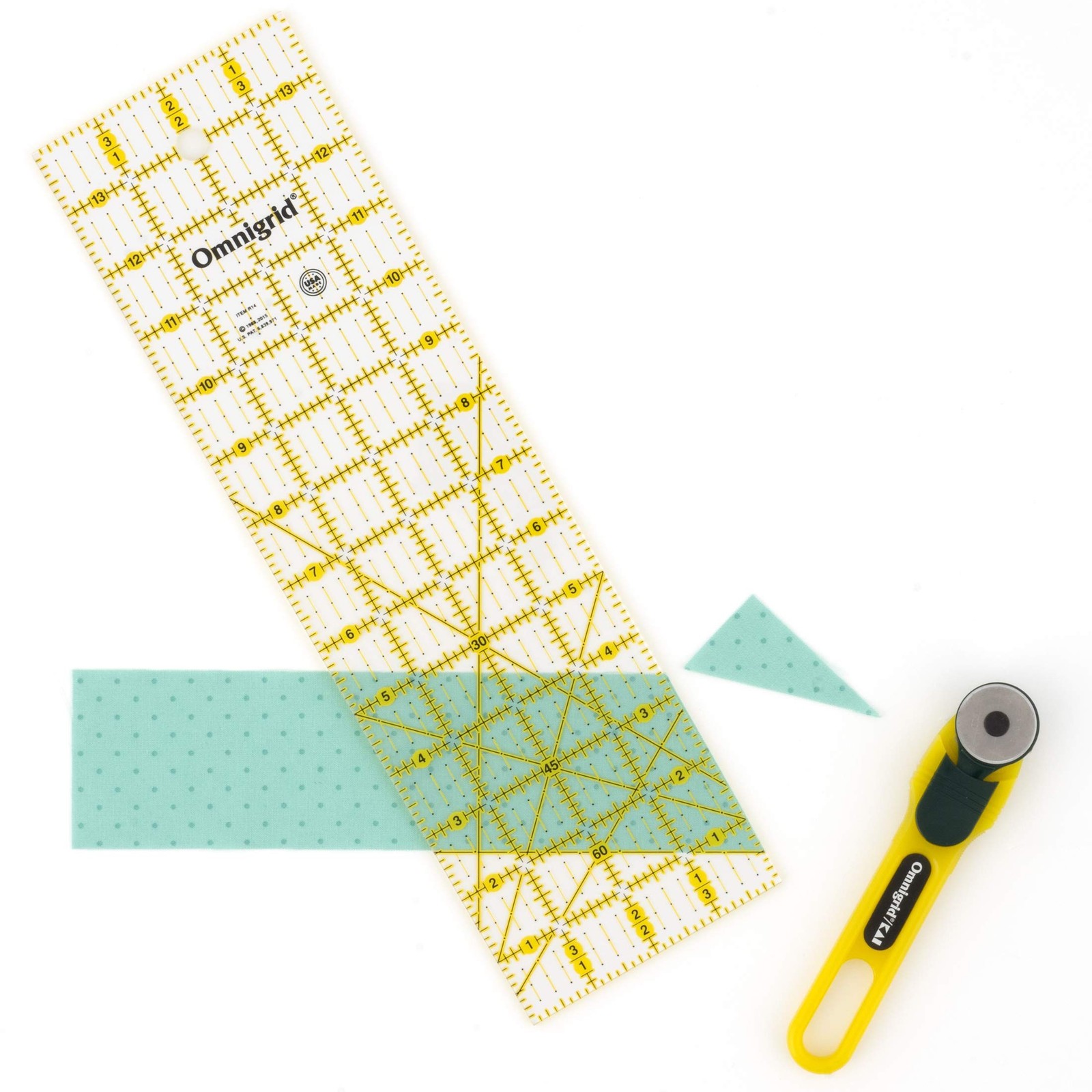 Omnigrid 4" x 14" Rectangle Quilting and Sewing Ruler 4" x 14"