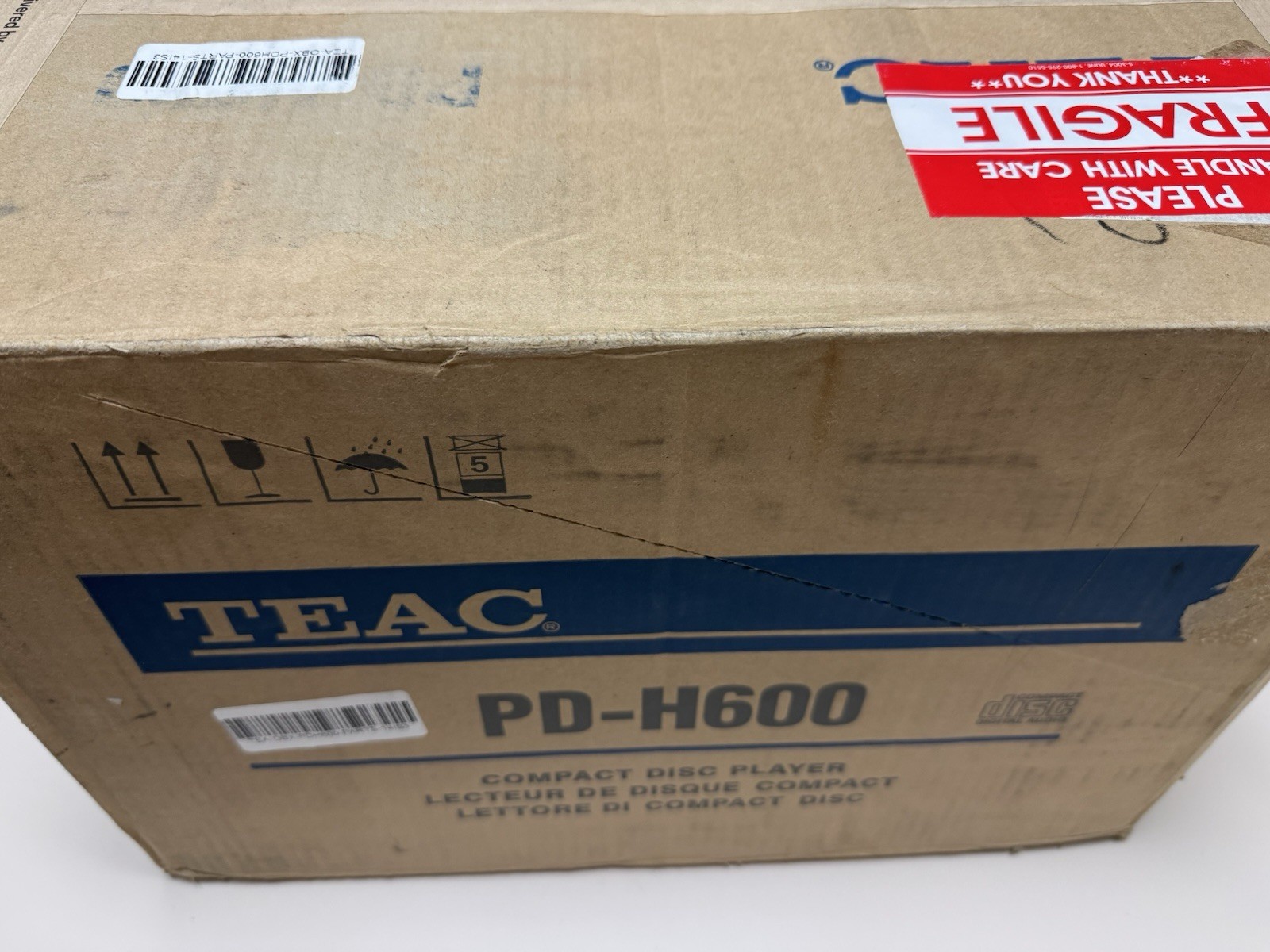 TEAC AG-H600NT / PD-H600 Receiver - CD Player combo
