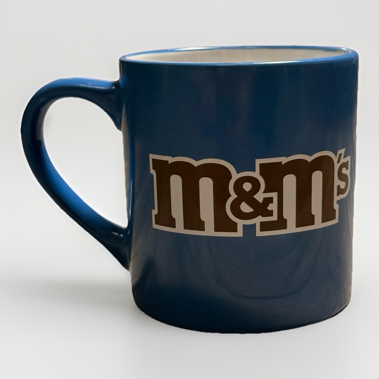 M&M's World Blue Character "I Woke Up Like This" Coffee Tea Mug 2023 Mars Candy