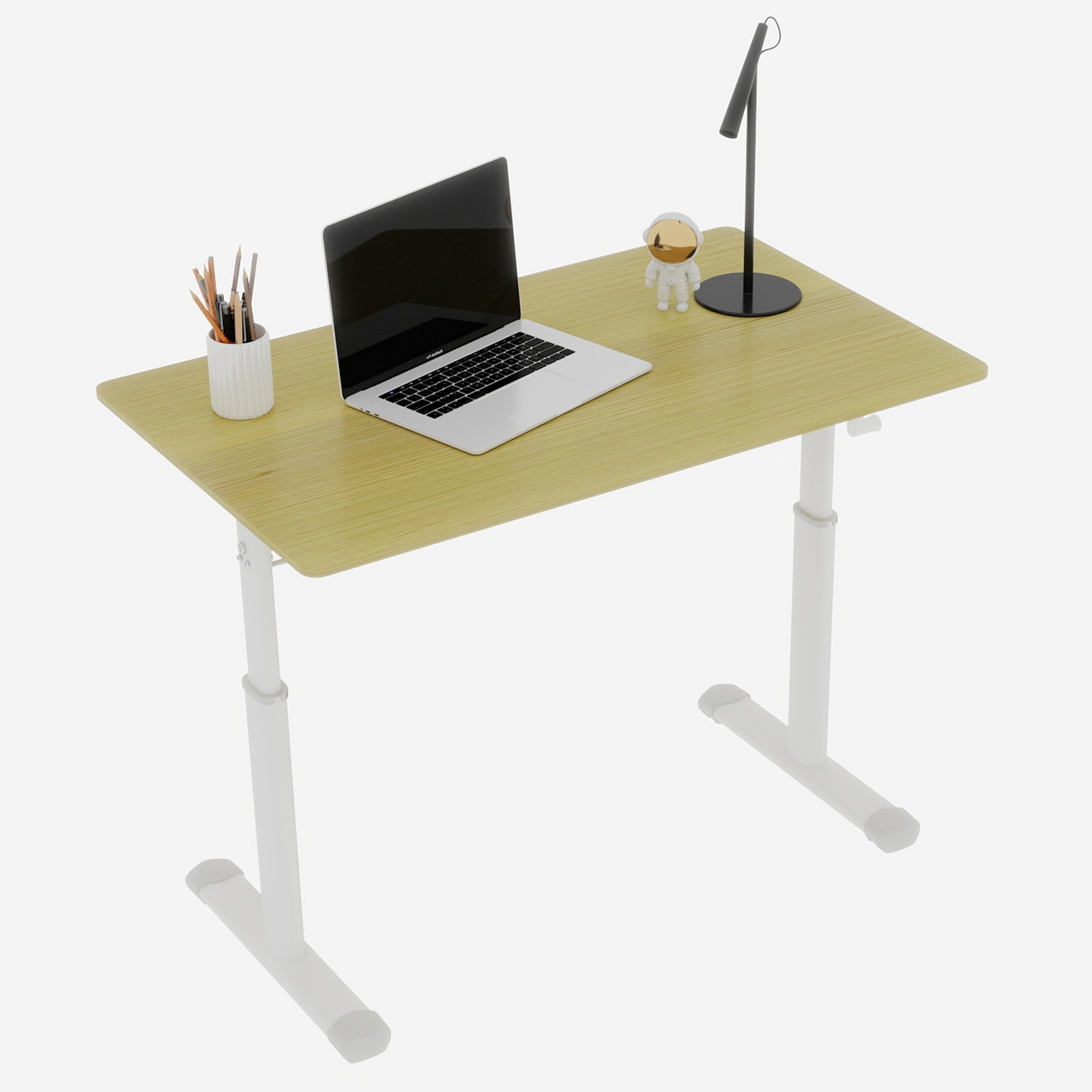 Adjustable study desk suitable for children and adults, height-adjustable