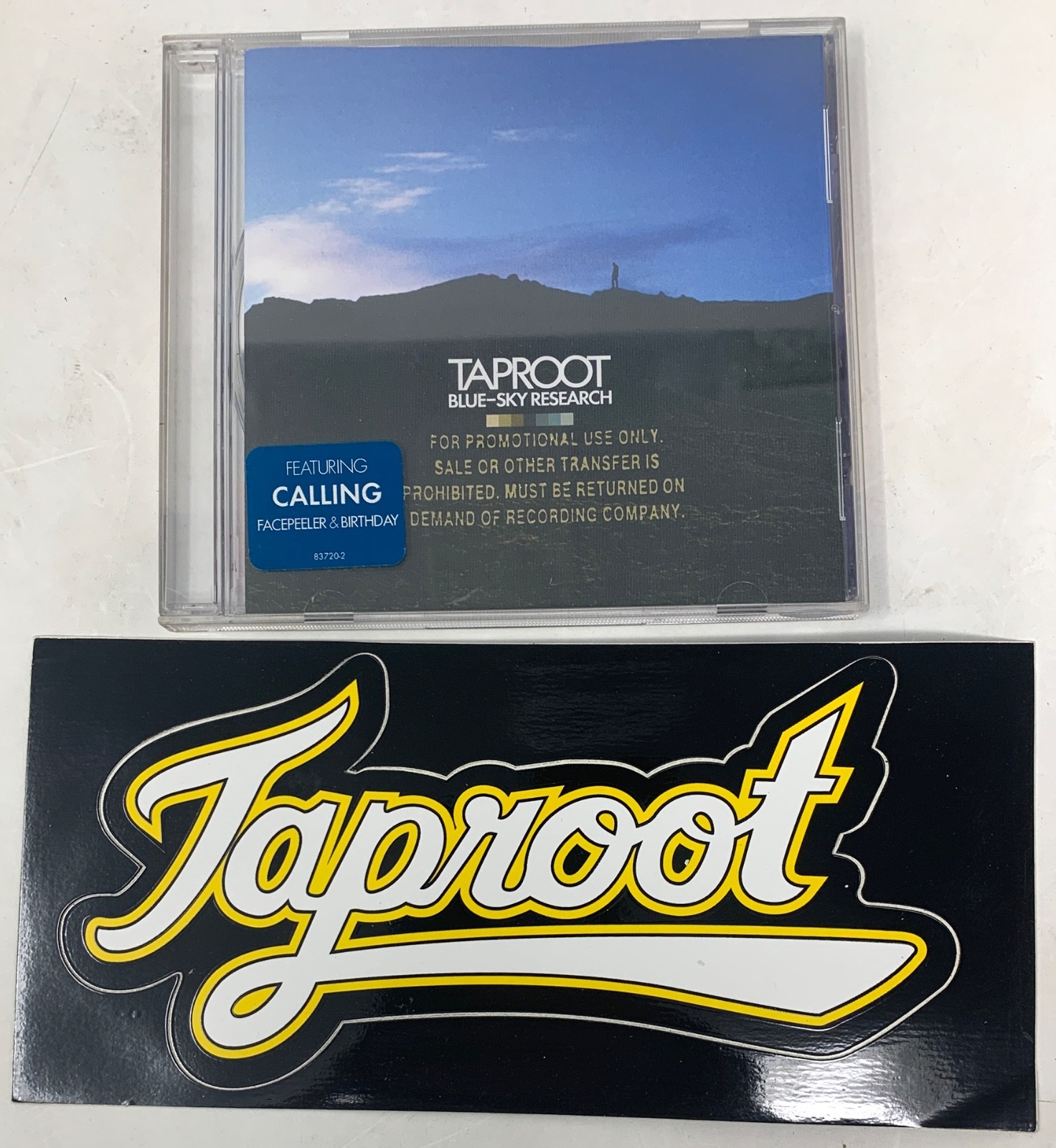 Blue-Sky Research by Taproot 2005 PROMO CD NM w/Promo Sticker FREE USA SHIP