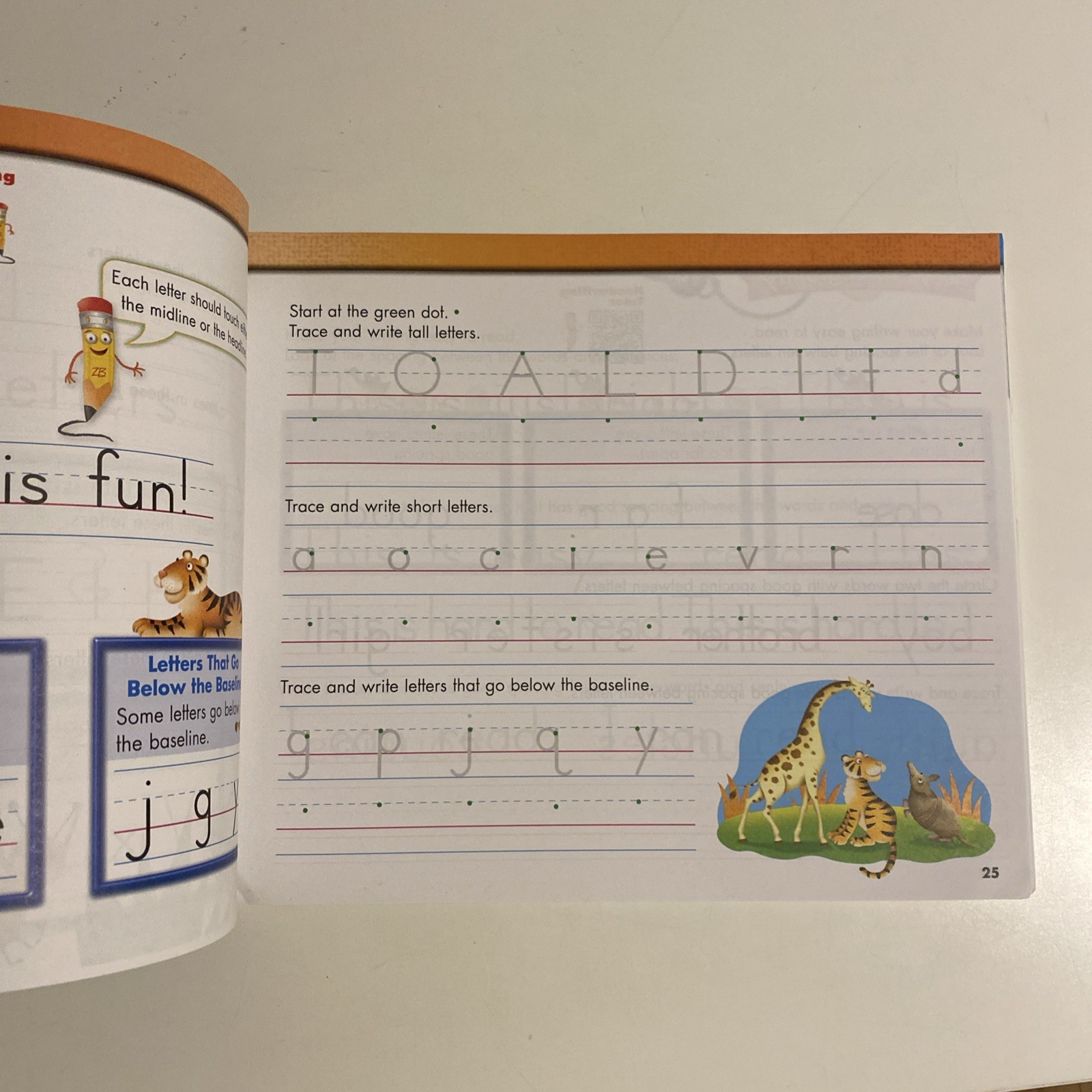 Zaner Bloser Fly 2016 Handwriting Grade 1 Student Workbook No Writing