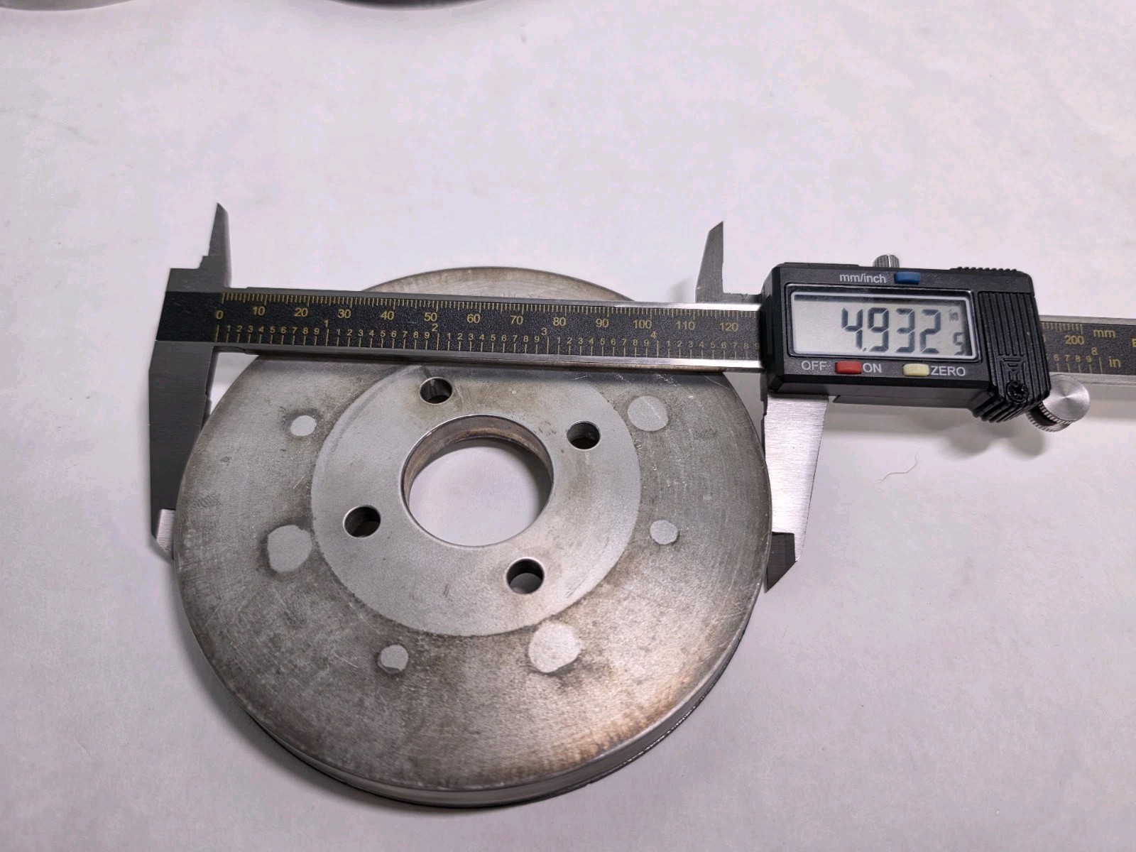 Lot of 5 Lion Technologies Spent Grinding Wheel Hubs SD D 600 RS 160 VLI