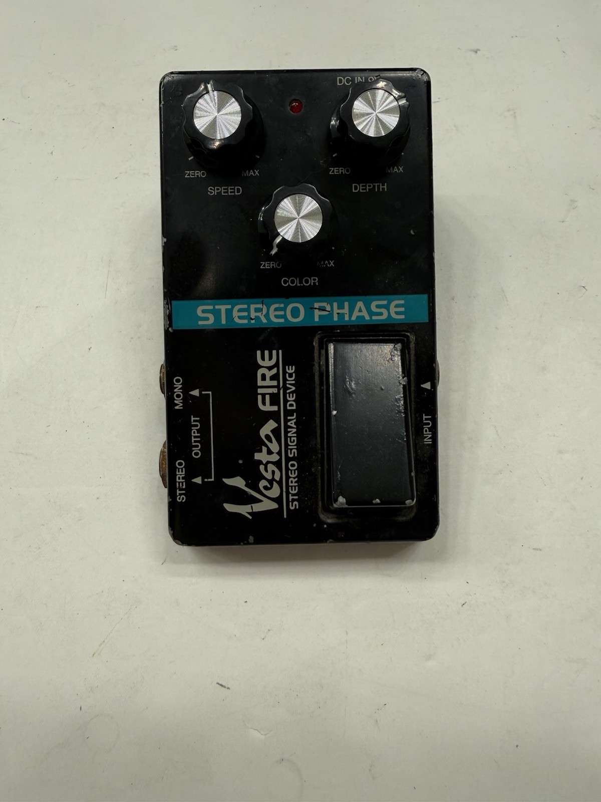 Vesta Fire Stereo Phase Phaser Shifter Vintage Guitar Effect Pedal MIJ Japan