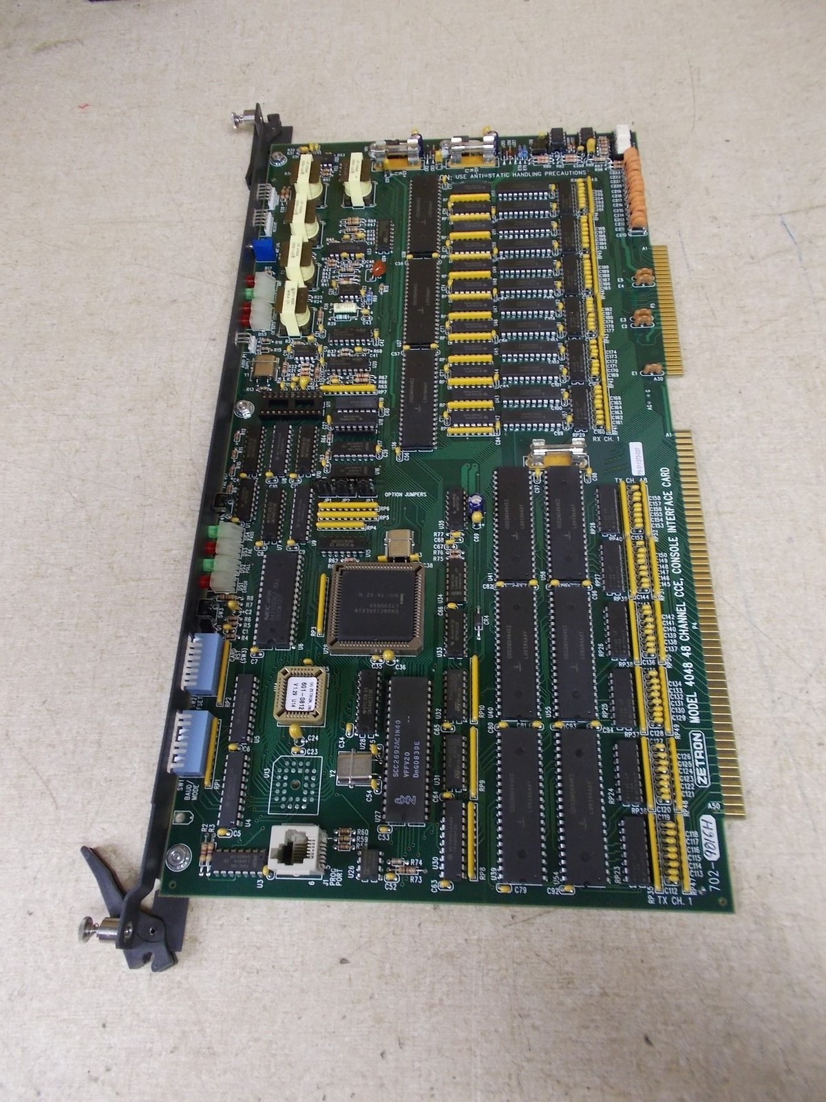 Zetron 4048 Console Interface Card 702-9816H 950-9695 *FREE SHIPPING*