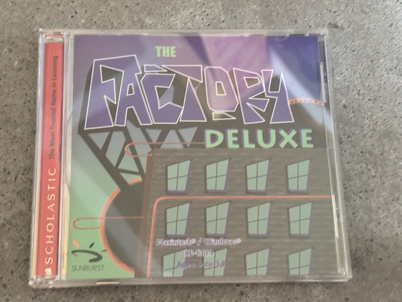 The Factory Deluxe PC MAC CD kids design build ship product learn business skill