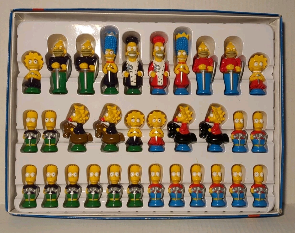 Simpsons 3D Chess Replacement Board Game Part CHOOSE YOUR PIECE Vintage 1990s