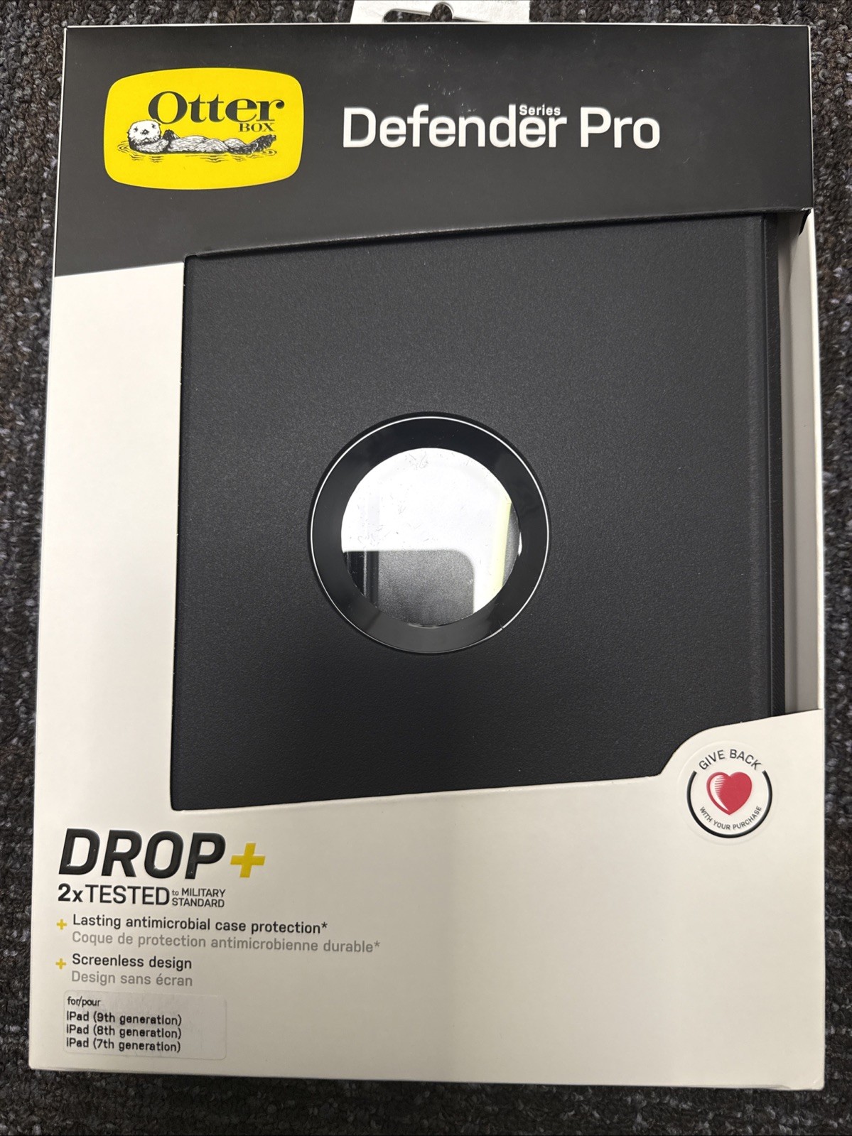 OtterBox Defender Series Pro Case for Apple iPad (9TH/8TH/7TH Generation)