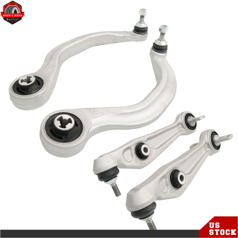 Front Lower Control Arm with Ball Joint Set of 4 For 2017-2021 Tesla Model 3/Y