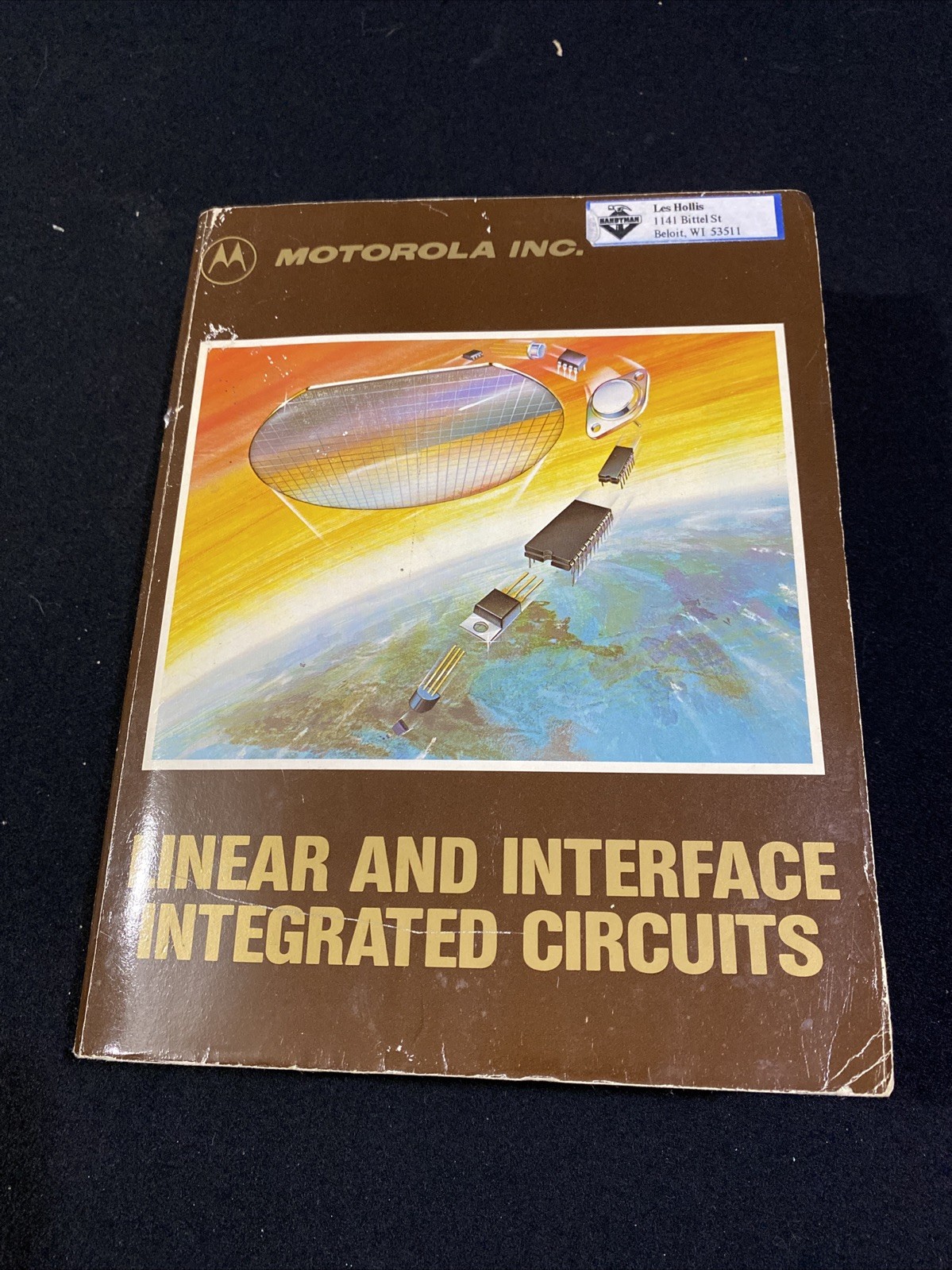 VTG Motorola Linear And Interface Integrated Circuits Series  1987 Book Used