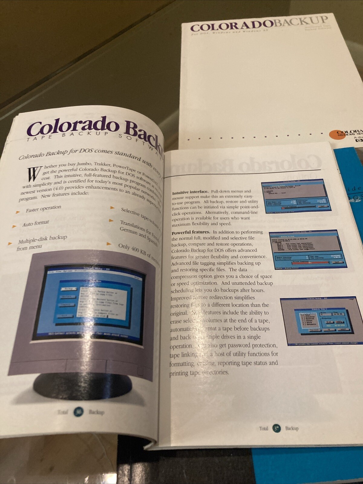 Colorado Backup Installation Guides, Colorado Memory Systems Hewlett-Packard