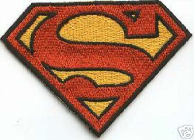 3.5 INCH SUPERMAN PATCH - SM001