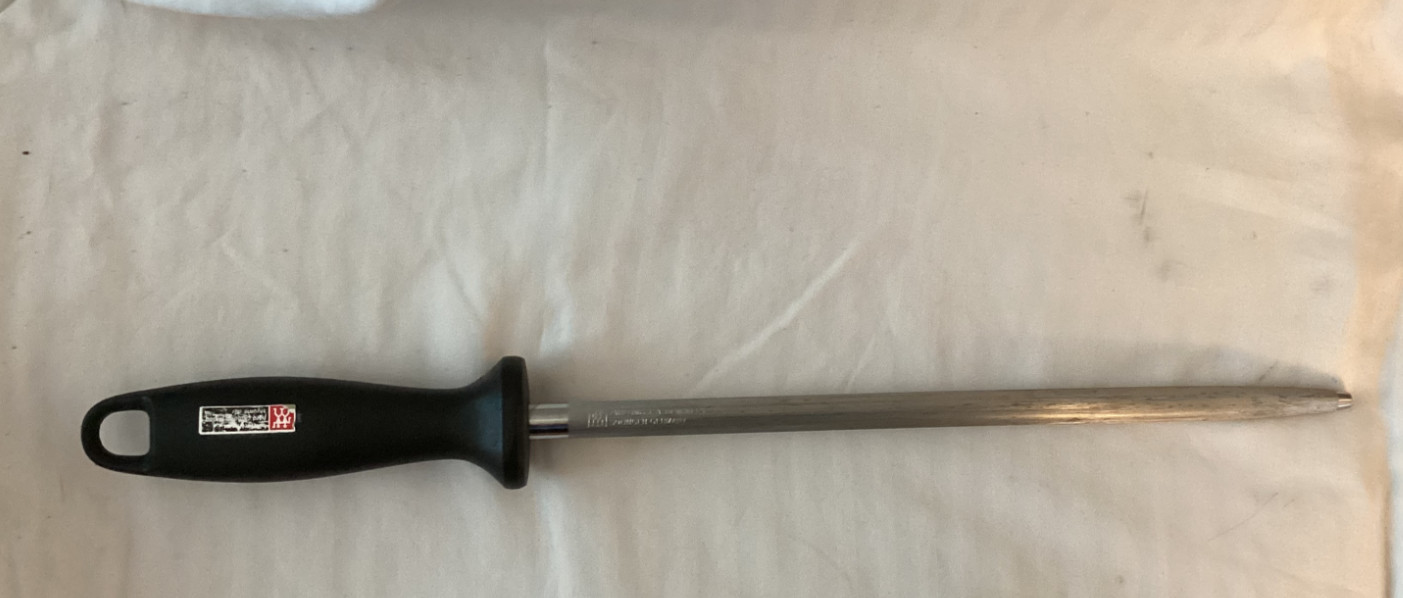 ZWILLING J.A. Henckels 10” HONING ROD/Sharpening Steel for Knives