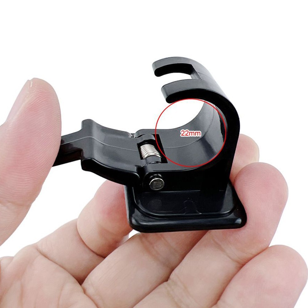Fixing Buckle Fishing Rod Rods Clips Self-adhesives Useful Wall Mounted