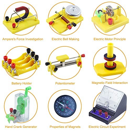 Electricity Kit Physics Science Lab Basic Circuit Learning Set Electricity