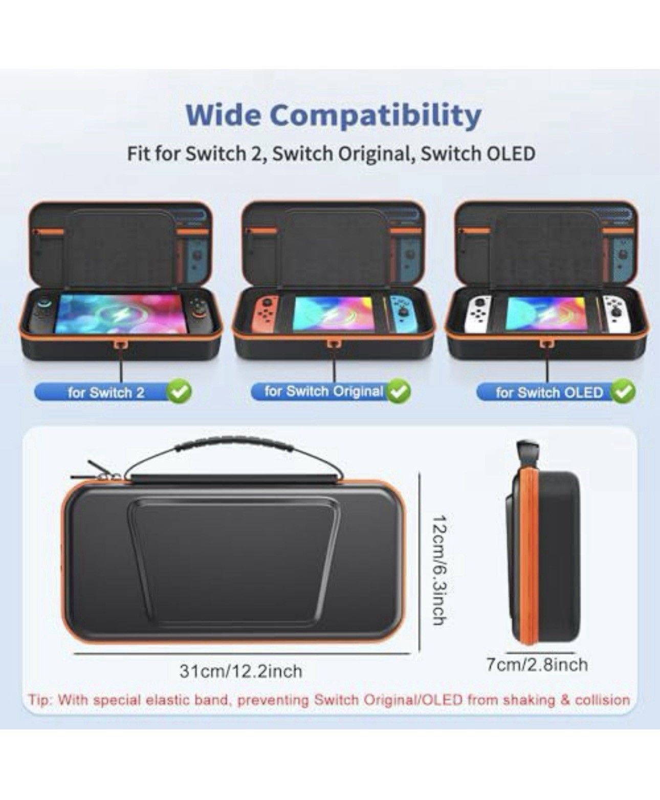 Nentendo Switch Travel Charging Case