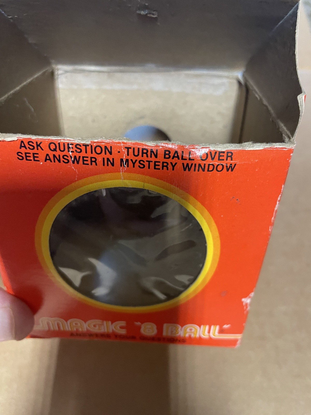 Vintage Magic 8 Ball Fortune Teller w/ Original Box