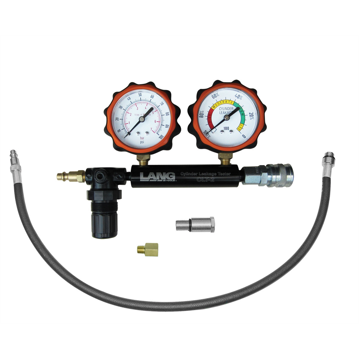 Lang Tools CLT-2PB Cylinder Leakage Tester in a Plastic Case