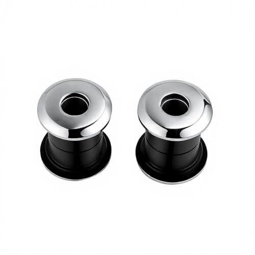 Motorcycle Handlebar Riser Bushings Kit 2 Pack Polyurethane Dampers With Metal