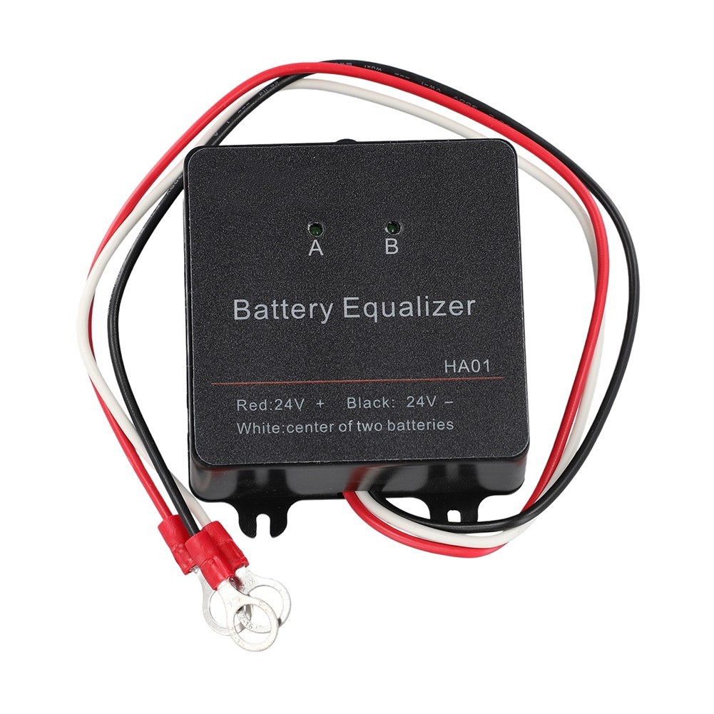 24V Battery Cell Balancer for 2x12 Volt Cells Active Voltage Controller