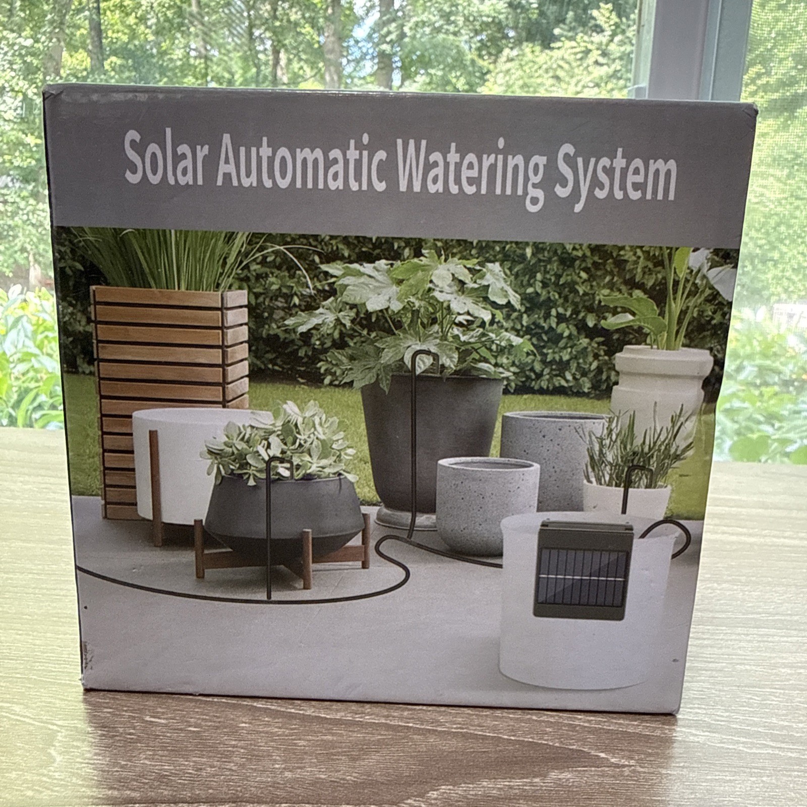 Solar Automatic Pot Watering System