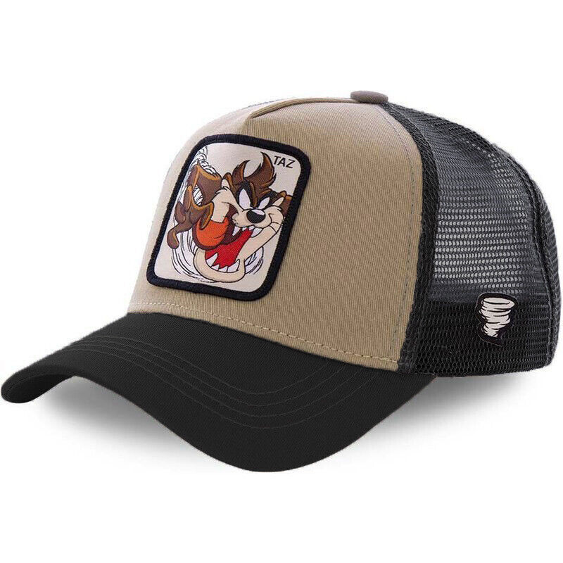 Animal Printed Trucker Baseball Cap Hat Snapback Mesh HipHop Style for Men Women