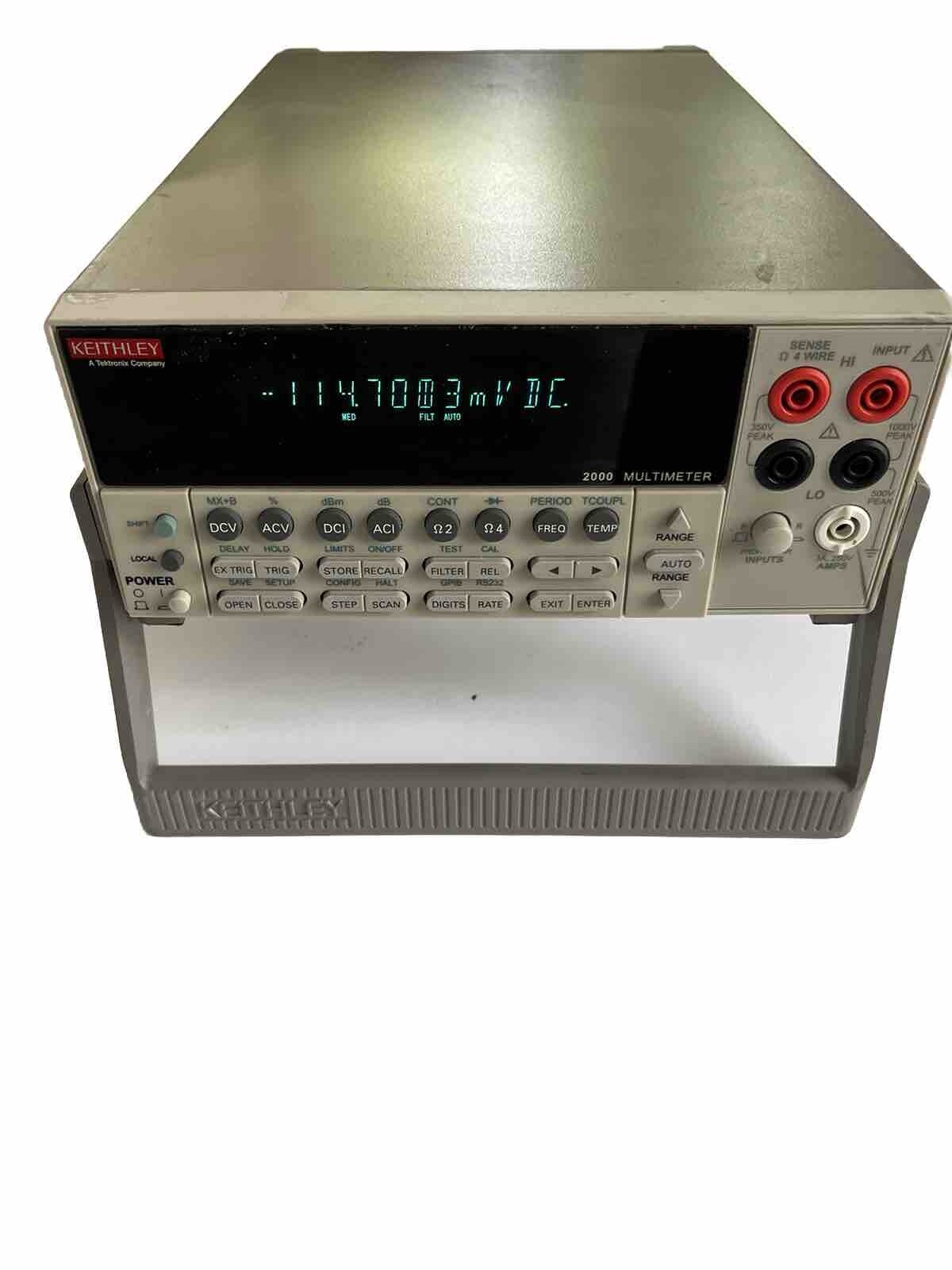 KEITHLEY 2000 MULTIMETER