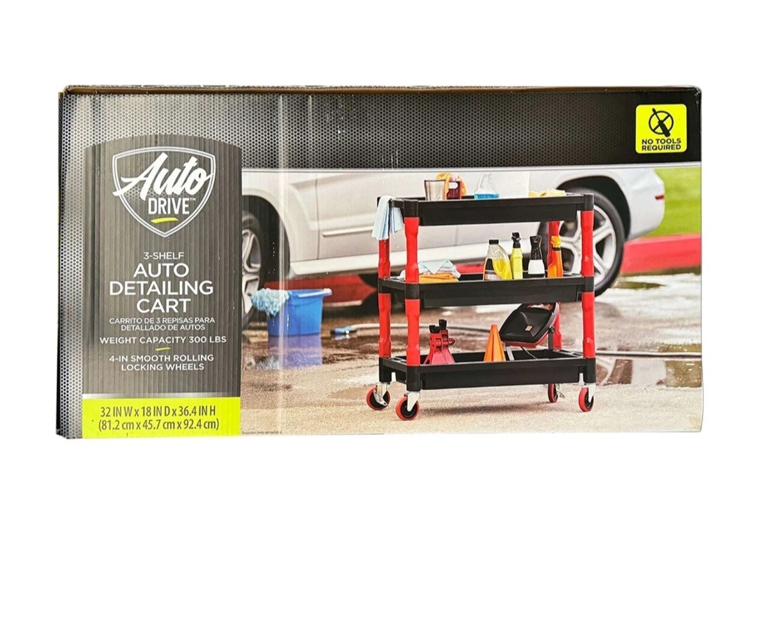 Auto Drive Professional Detailing Cart