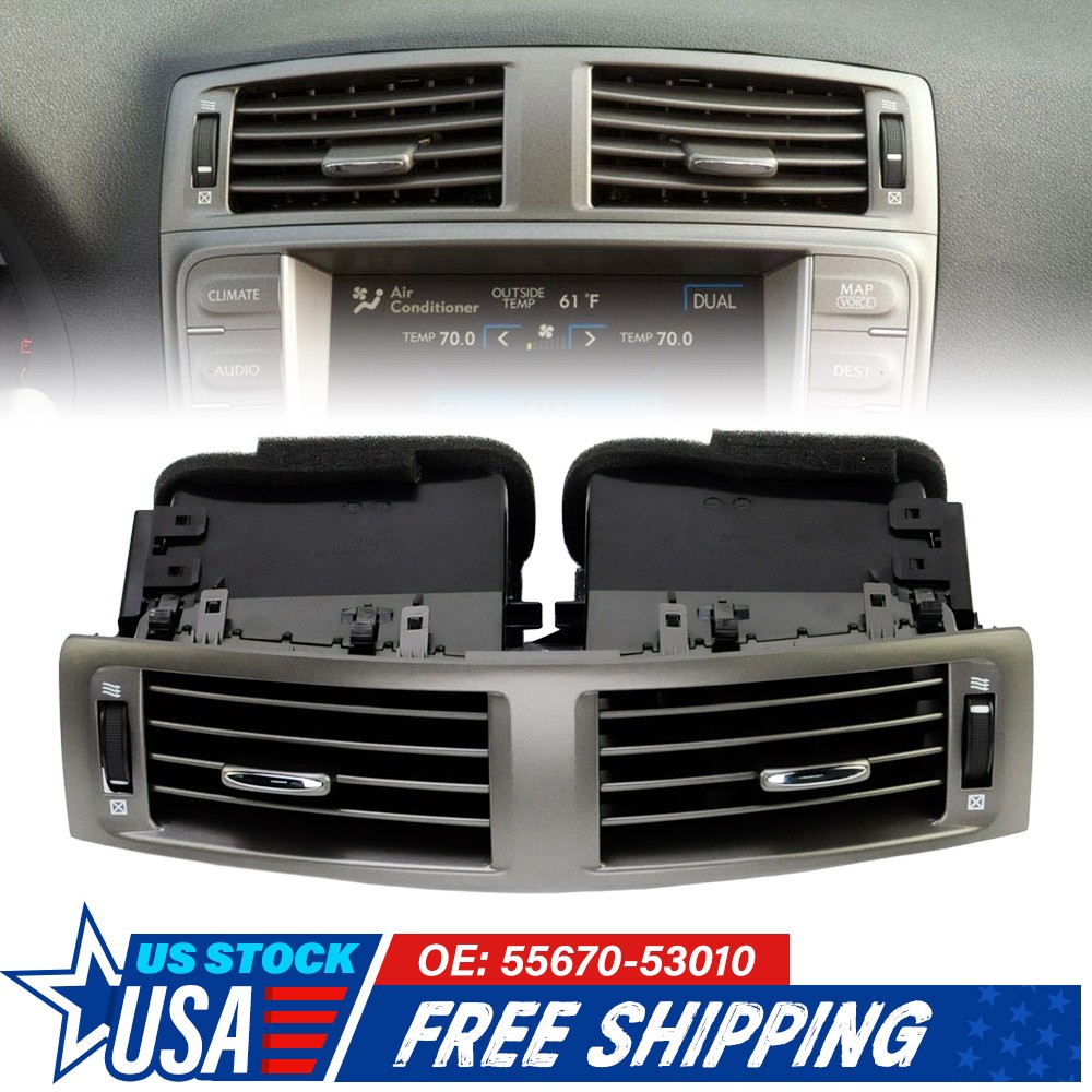 For Lexus IS250 IS350 2006-2009 Center Dash Air Vent Panel Instrument AC Heater