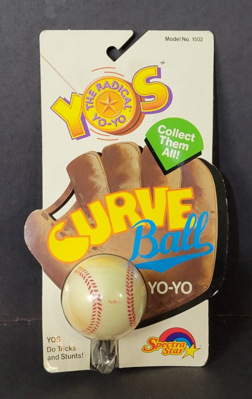 Curve Ball YO-YO Spectra Star VTG 1988 YOS The Radical YO-YO #1502 NEW SEALED