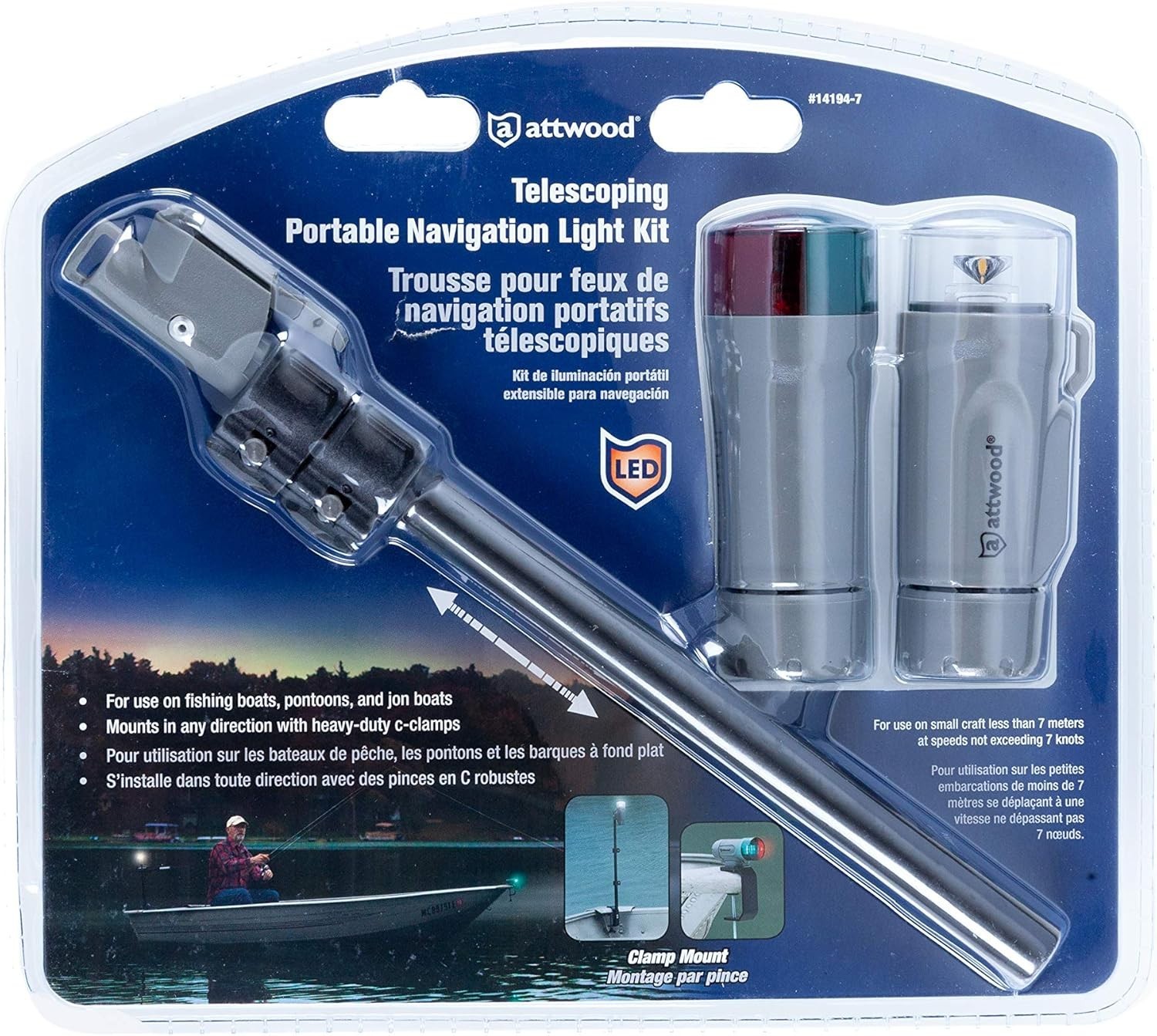Shockproof Telescoping Navigation Lights