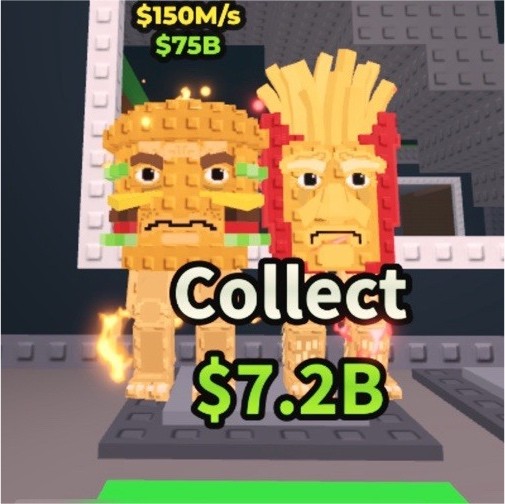 VC Servers Secret Game Item Asset Burguro and Fryuro Virtual Collectible