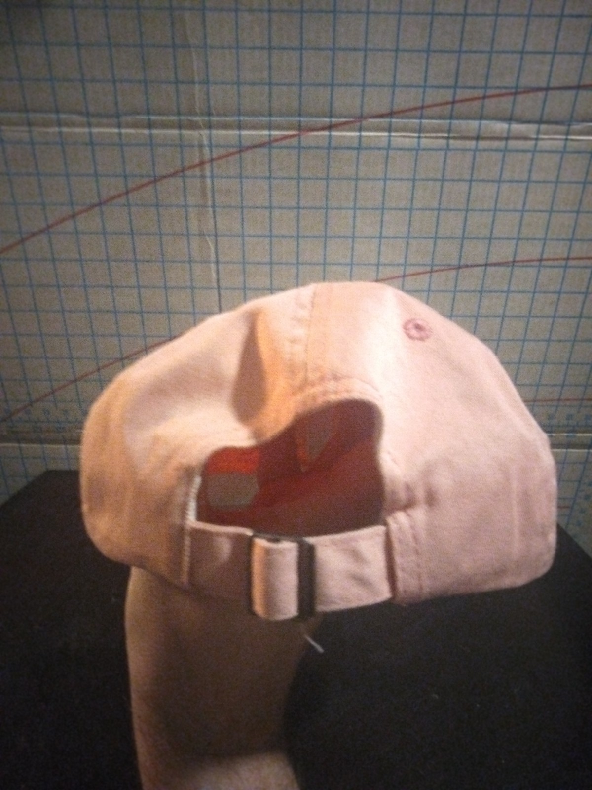 Women's Embroidered Hat with Metallic Corvette Script Pink