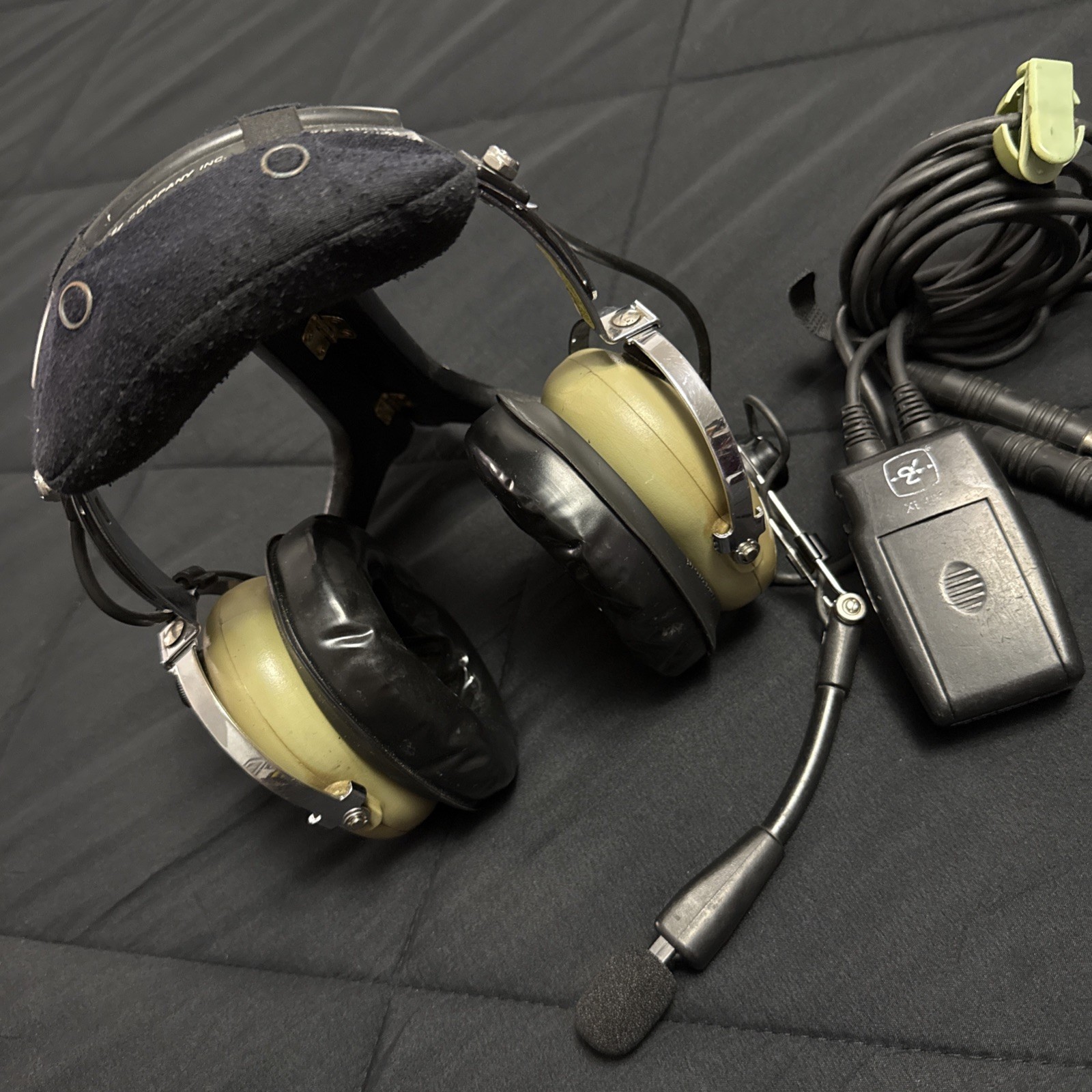 David Clark H10-13X Headset Plot Noise Canceling Airplane Aviation Headphones